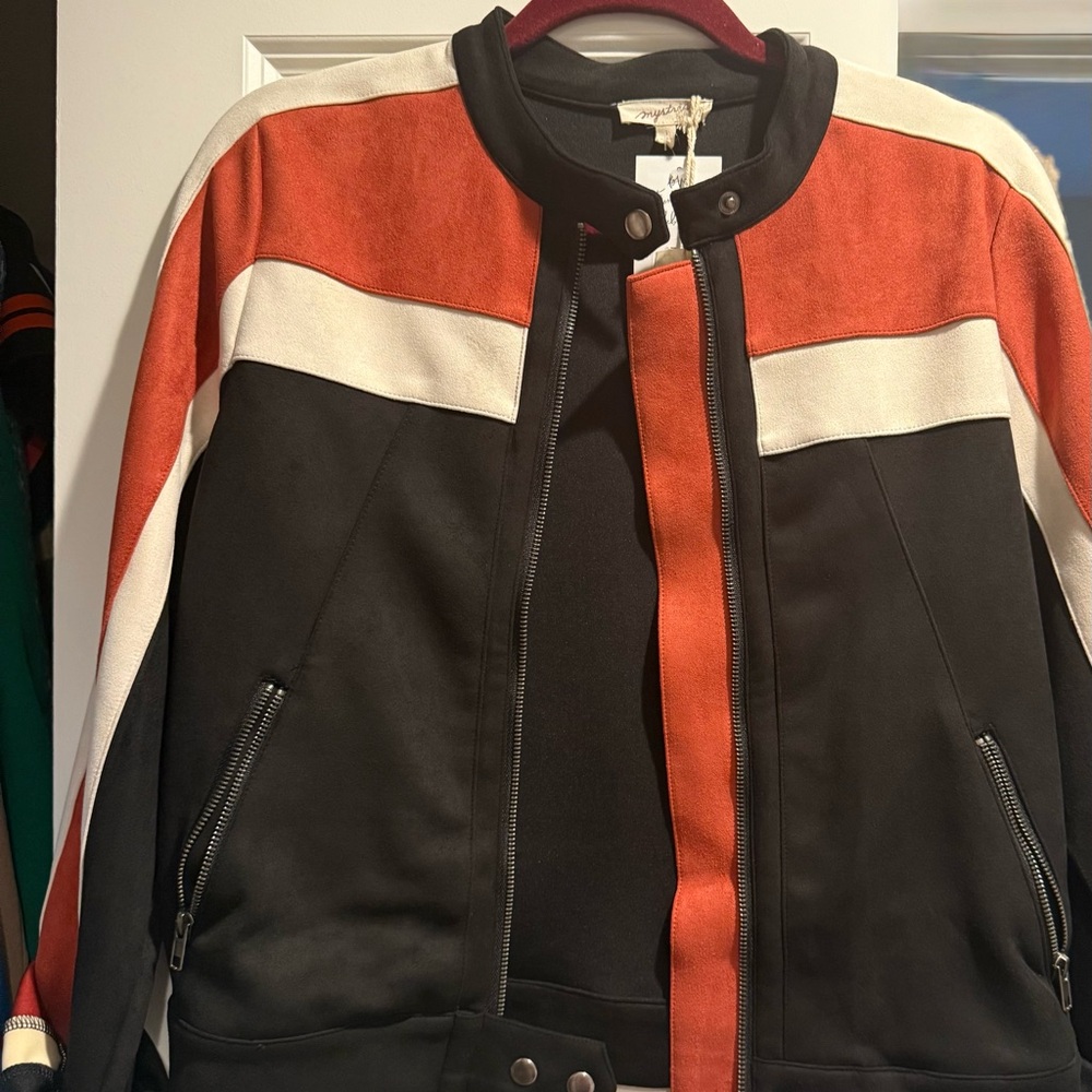 Mystree Black and Orange Jacket